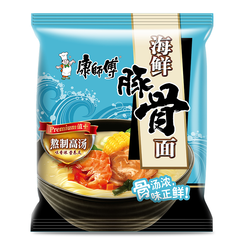 SNWQ康师傅海鲜豚骨30袋/箱 按箱起售