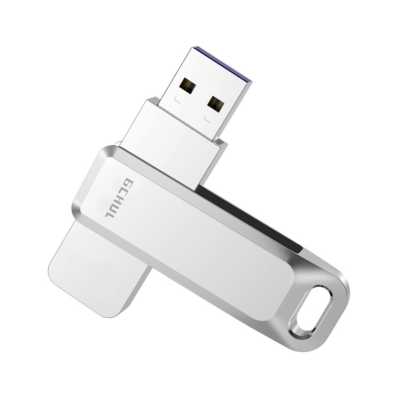 杰储(GCHUL) U130 晚霞系列 64G USB3.1 高速U盘/优盘 (计价单位：个) 银色