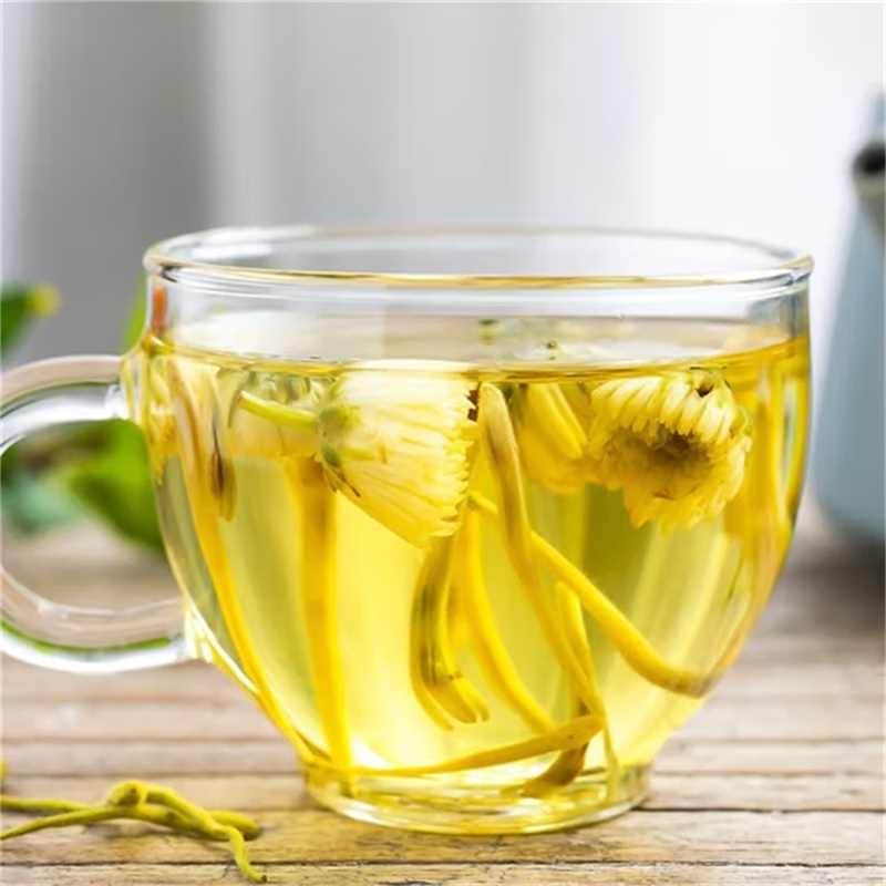 金银花正宗河南无硫金银花干可搭蒲公英决明子菊花茶泡水批发罐装