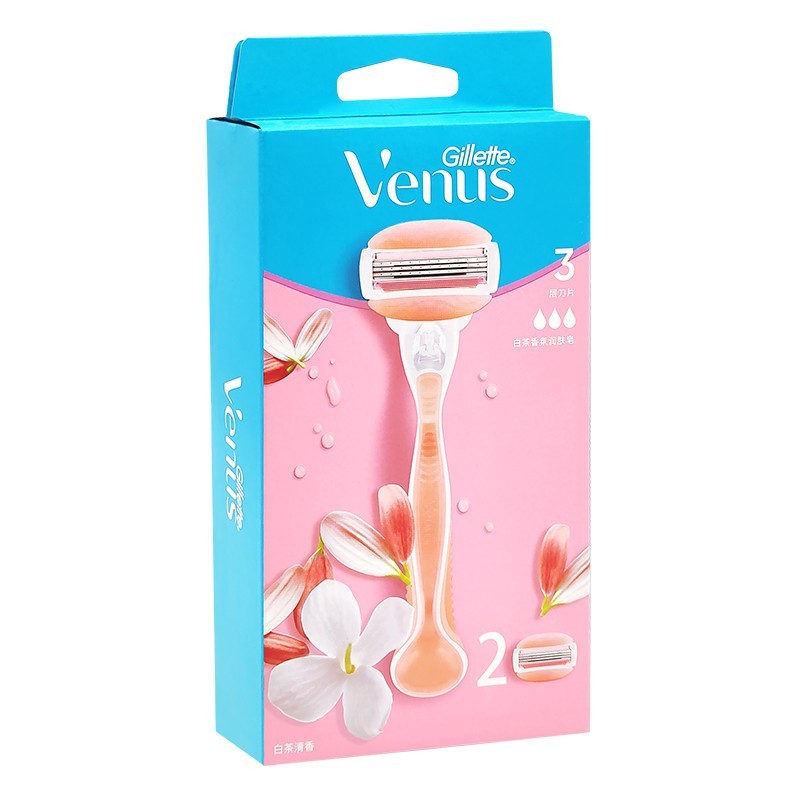 吉列Venus白茶香氛润肤皂款1刀架2刀头高清大图