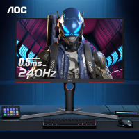 AOC24.5英寸240Hz电竞显示器1ms台式电脑显示屏24屏幕144(25G3ZM)