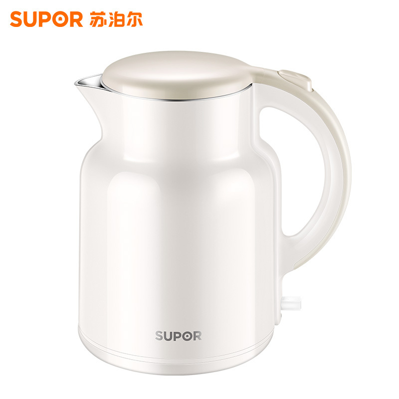 苏泊尔(SUPOR)电热水壶2L大容量家用烧水保温智能电水壶不秀钢内胆双层SW-20E01A高清大图