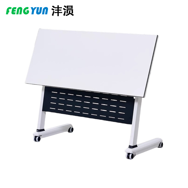 沣涢 可折叠桌子 会议桌 1200*500*750mm 张高清大图