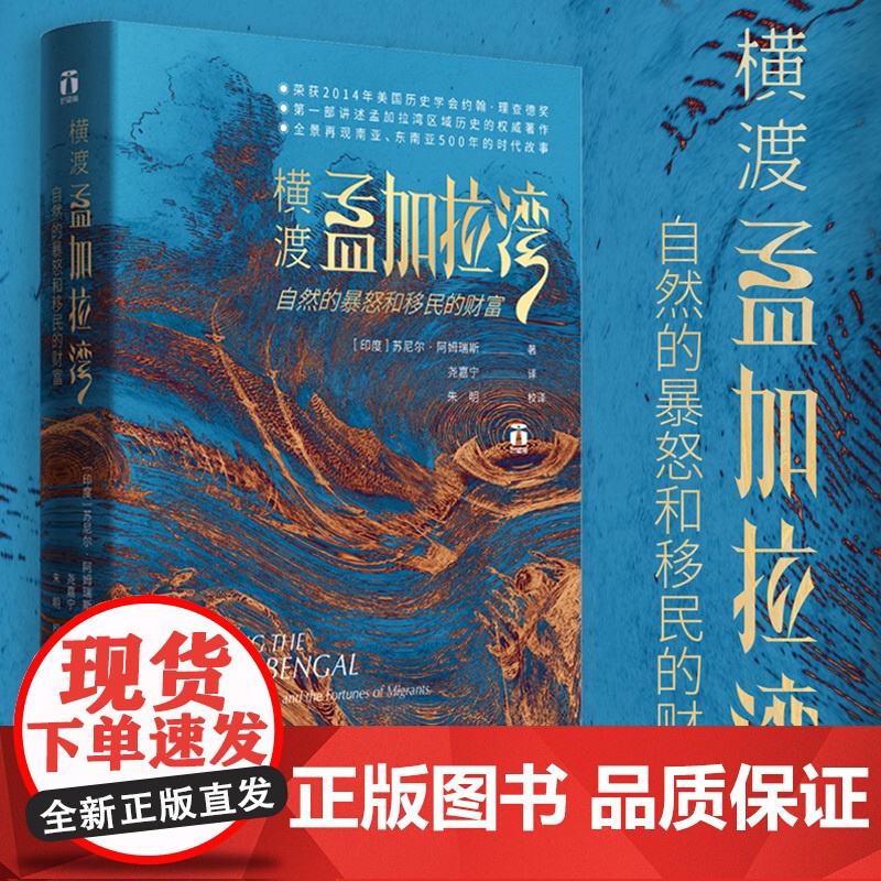 好望角丛书 横渡孟加拉湾 自然的暴怒和移民的财富南亚东南亚史关于经济整合和移民迁徙的大型故事历史文化书籍高清大图