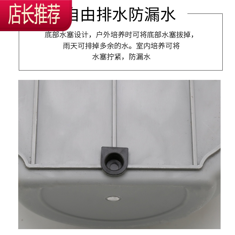 壁挂花盆塑料半圆形挂墙花盆室内外围栏阳台加厚绿萝水培悬挂花盆JING PING花盆容器