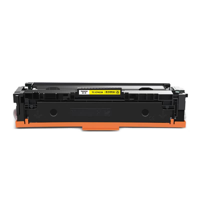 添彩TC-CF412A黄色激光碳粉盒适用惠普HP410a M477fnw M477fdn M477fdw M377dw打印机高清大图