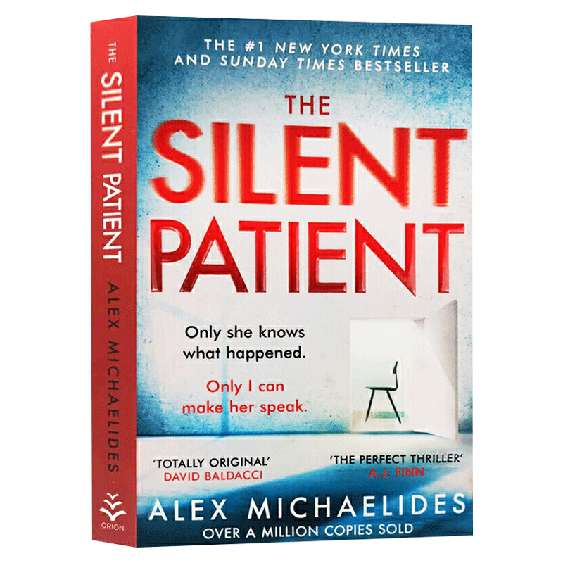 [正版]沉默的病人 英文原版 The Silent Patient 推理惊悚悬疑小说 Alex Michaelides高清大图