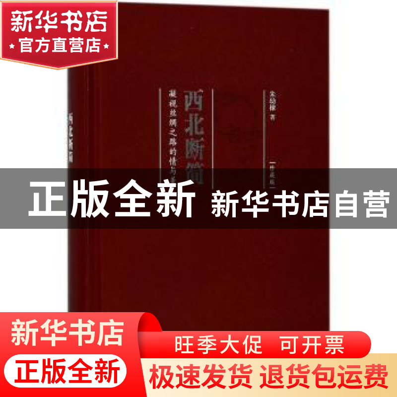 正版 西北断简:凝视丝绸之路的情与美 朱幼棣 中国友谊出版公司 9