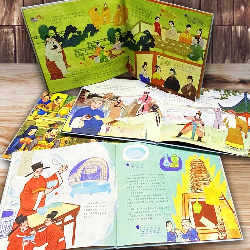 给孩子讲好中国故事:中国汉字 [正版]附赠音频 给孩子讲好中国故事中国符号 中华瓷器戏曲汉字园林美食医学 6-12岁儿童高清大图