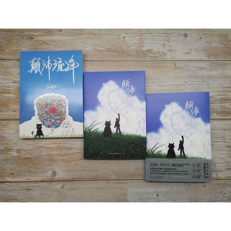 [正版] 颠沛流年 张花火 大学生校园青春文学小说 现当代文学散文青春文学随笔真实故事书籍 考研工作人生哲理哲学励志高清大图