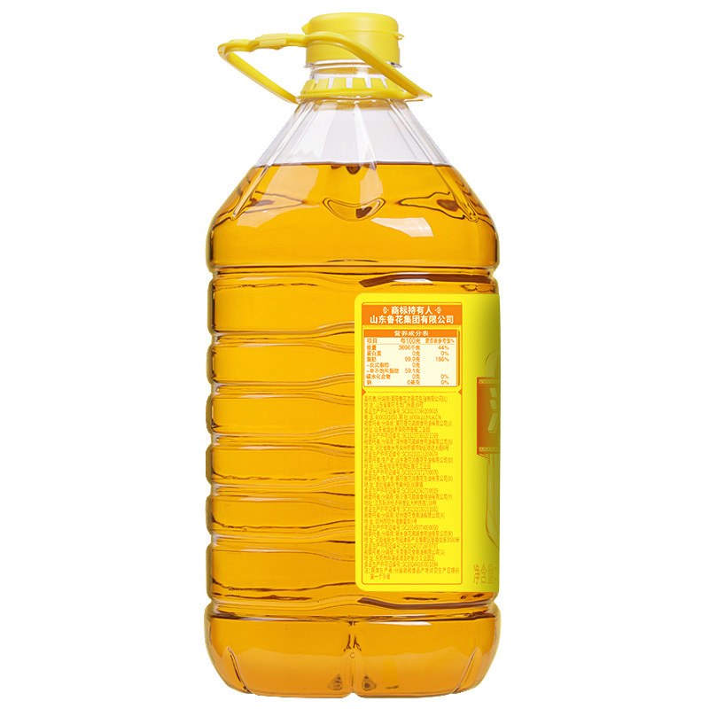 鲁花油酸多多5S压榨浓香花生油5L 食用油 物理压榨