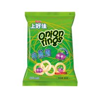 上好佳 膨化食品 洋葱圈 80g*4包(休闲零食)