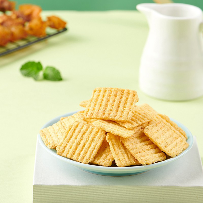 [满199减100]来伊份玉米锅巴(孜然烧烤味)60g高清大图