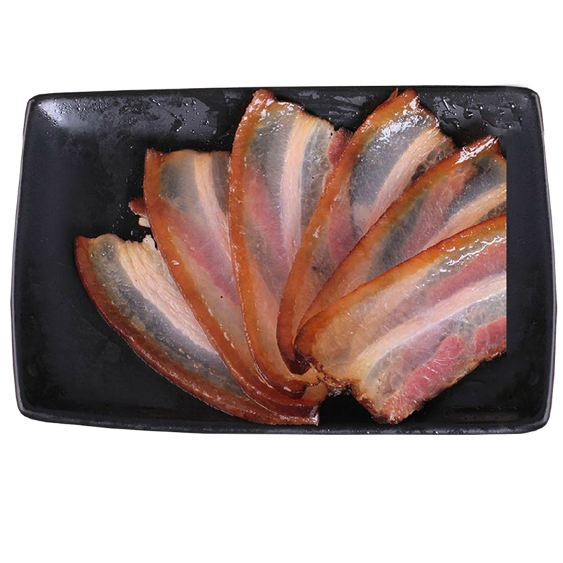 五花肉 腊肉 四川特产450g熟食腊味土猪肉 农家烟熏肉 肥肉
