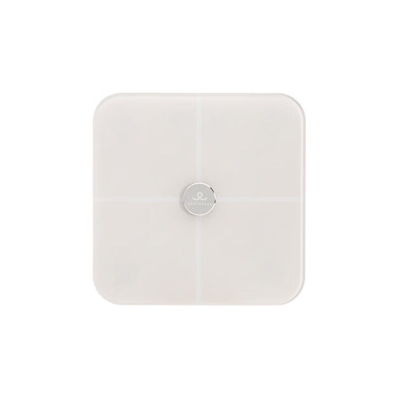 敲打熊 KI601 蓝牙ITO体脂秤 白色