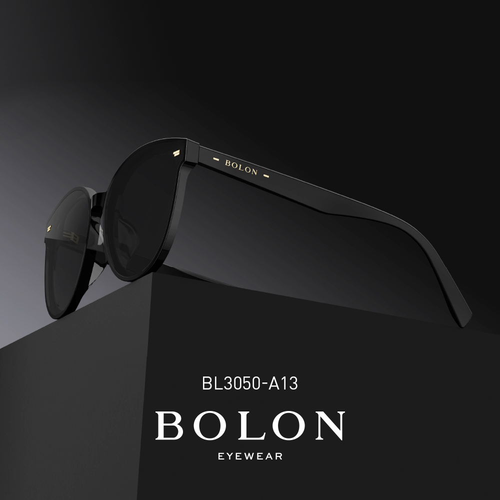 BOLON暴龙眼镜2021新品板材太阳镜杨幂同款猫眼韩版潮流墨镜BL3050高清大图