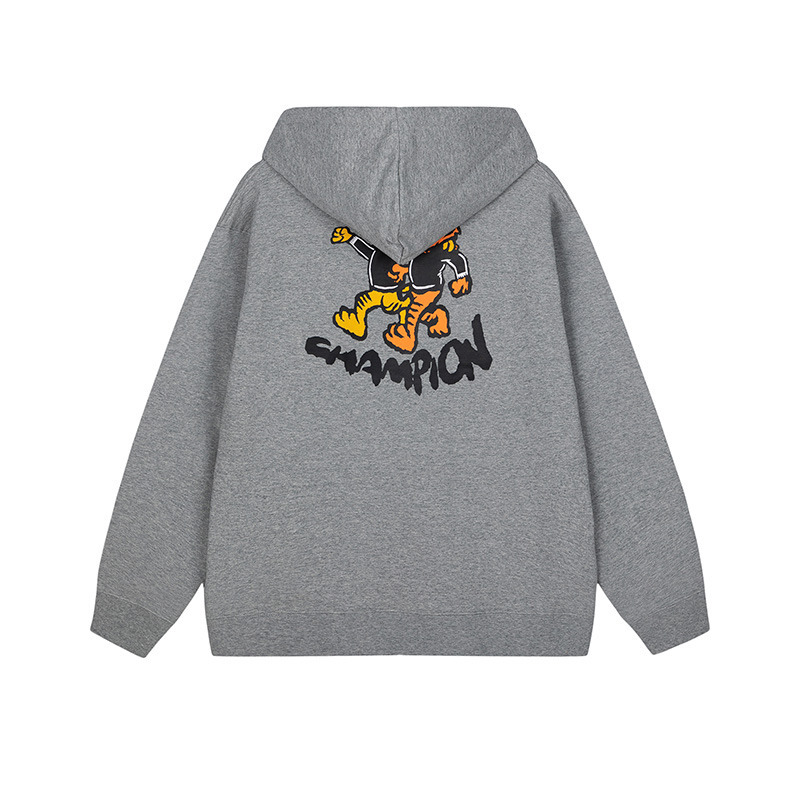 champion冠军卫衣男女连帽春秋老虎情侣装帽衫冬季外套虎虎上衣服