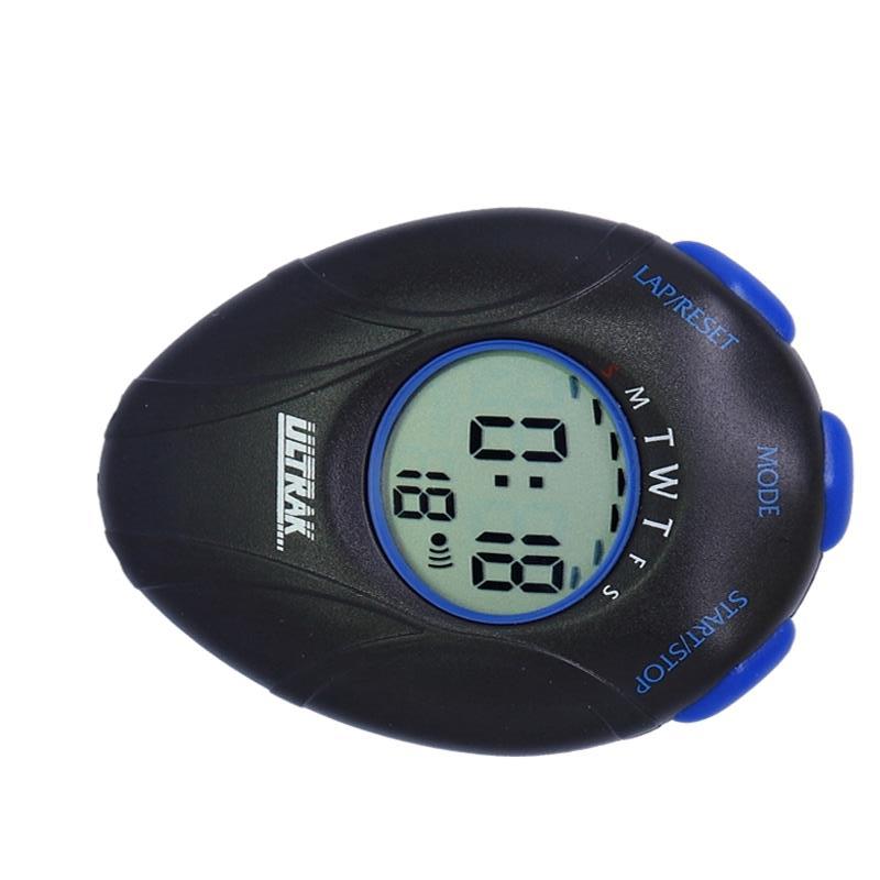 百顺秒表DT3A计时器 单排计时器 田径运动计时器 防水倒计时记忆 透明蓝色 蓝色