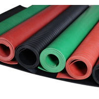 蚂蝗(MA HUANG) 绝缘垫耐压 14m*1m*5mm（绿色）