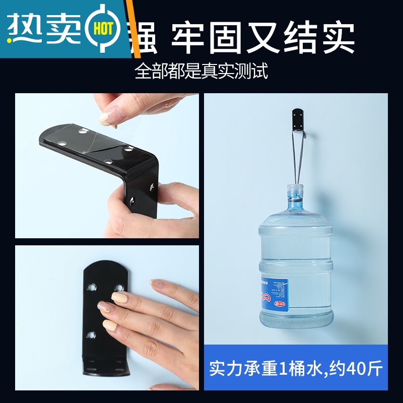 敬平3m长无痕胶纳米魔力胶力粘胶双面胶贴片高粘度粘墙汽车用胶贴 长3米*宽3厘米*厚1毫米.双面贴物器高清大图