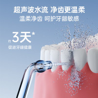 松下(Panasonic)冲牙器洗牙器超声波洁牙器立式便携水牙线 水流瞬时杀菌舌苔清洁 极光塔EW-1533-A 蓝色
