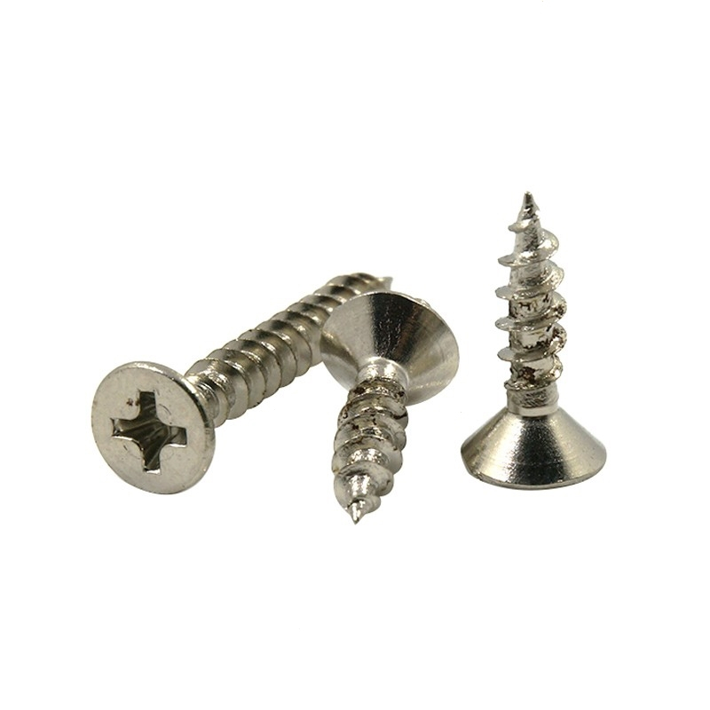 自攻螺丝平头自攻螺钉黎卫士镀镍自攻螺钉m4x81012141645mm