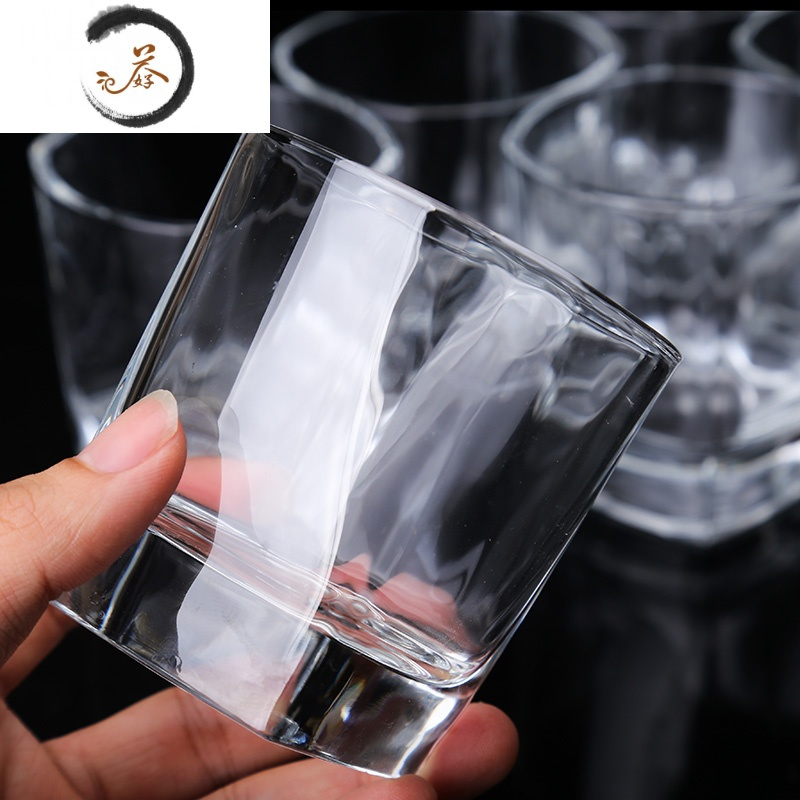 haoyangdao加厚威士忌酒杯水晶玻璃杯洋酒杯