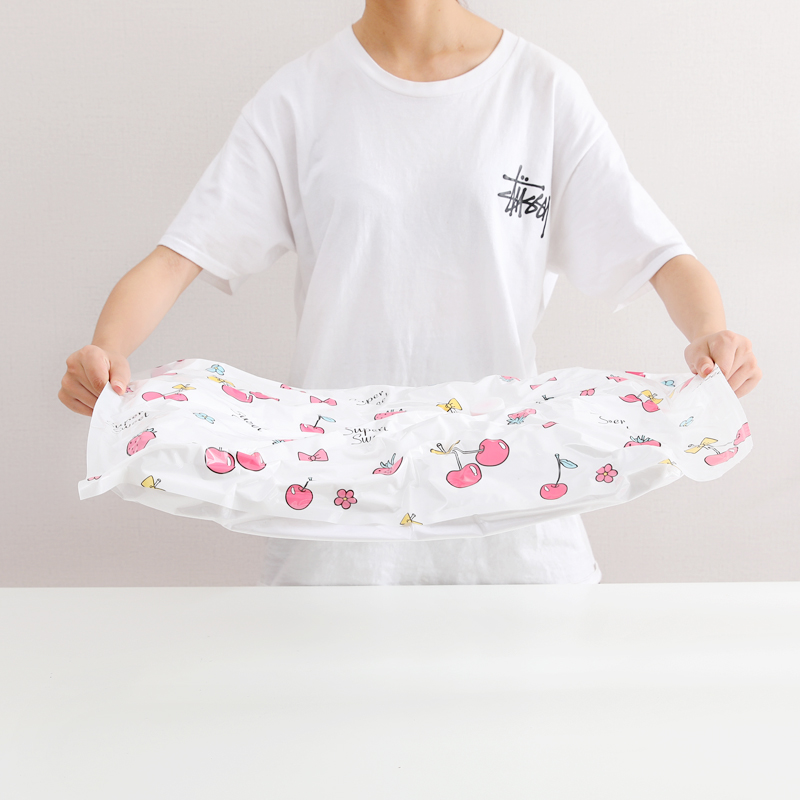 抽气真空压缩袋中号羽绒服真空袋小号被子衣服袋子家用衣物收纳袋收纳袋 三维工匠高清大图