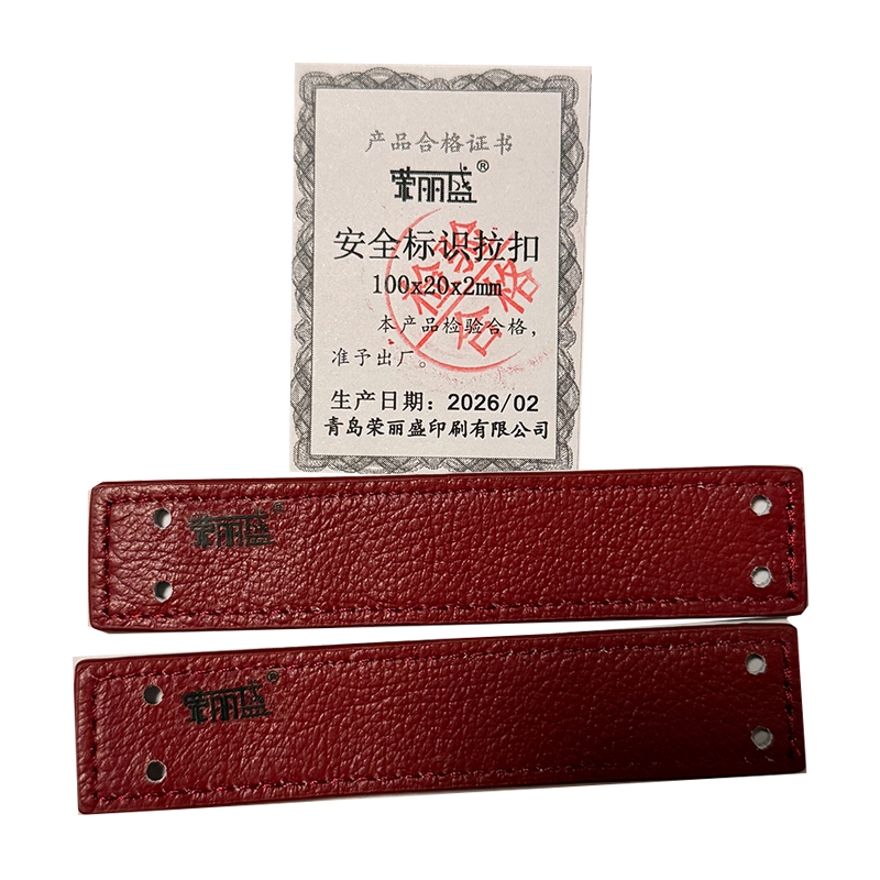 荣丽盛 安全标识拉扣 100x20x2mm/个高清大图