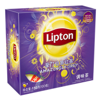 立顿Lipton 红茶 豪门伯爵红茶叶 办公室下午茶 袋泡茶包 1.5g*100