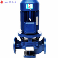 上海立式管道离心泵锅炉热水循环卧式增压泵冷却塔加压泵 立式3KW(备注型号)