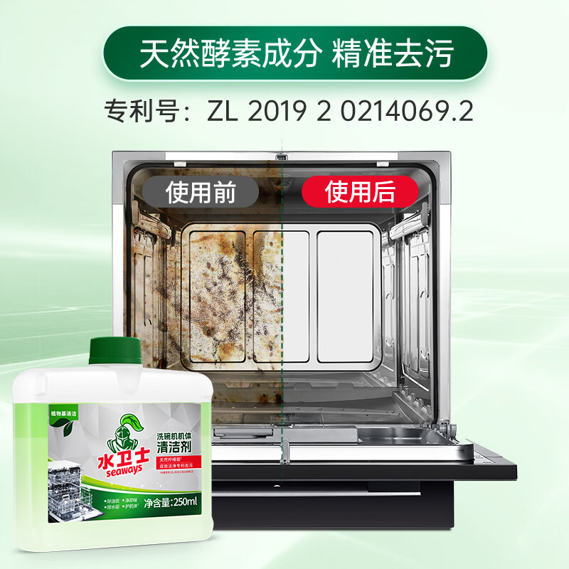 水卫士机体清洁剂250ml/瓶高清大图