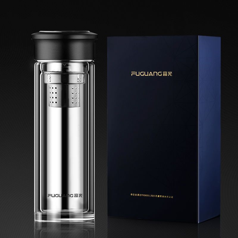 富光(FUGUANG) G1849 双层水杯 400ml