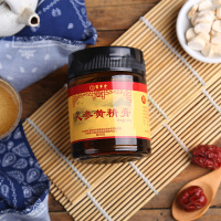 鹤年堂 人参黄精膏 生晒参黄精玉竹佛手山药大枣手工营养传统滋补养生膏滋膏方 大瓶装325g