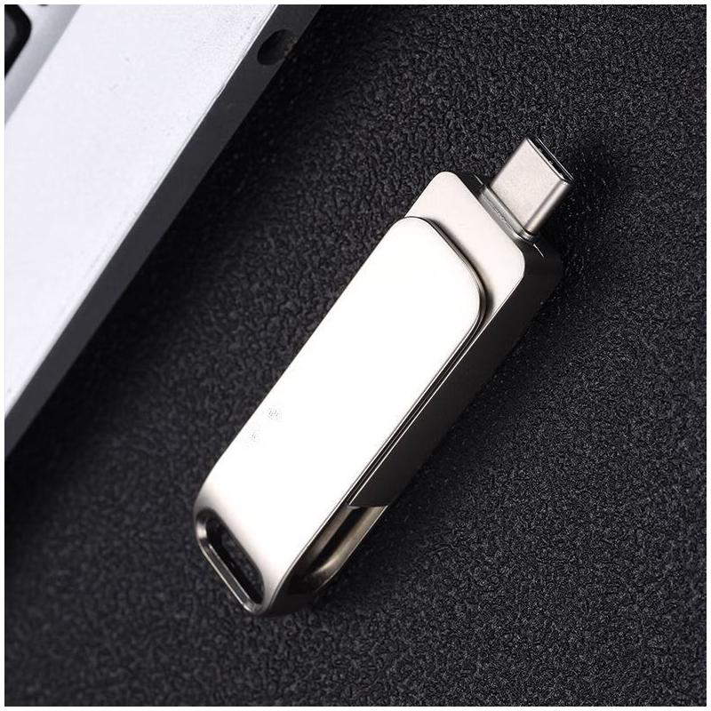 淘行者 TXZ-16 两用存储 128g U盘 (计价单位:个) 银色高清大图