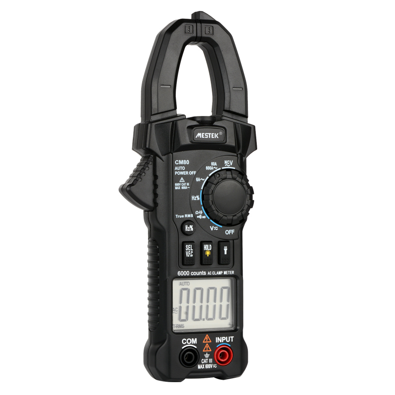 mestek迈斯泰克cm80钳形表数字万用表高精度钳表电工用万能表多功能钳
