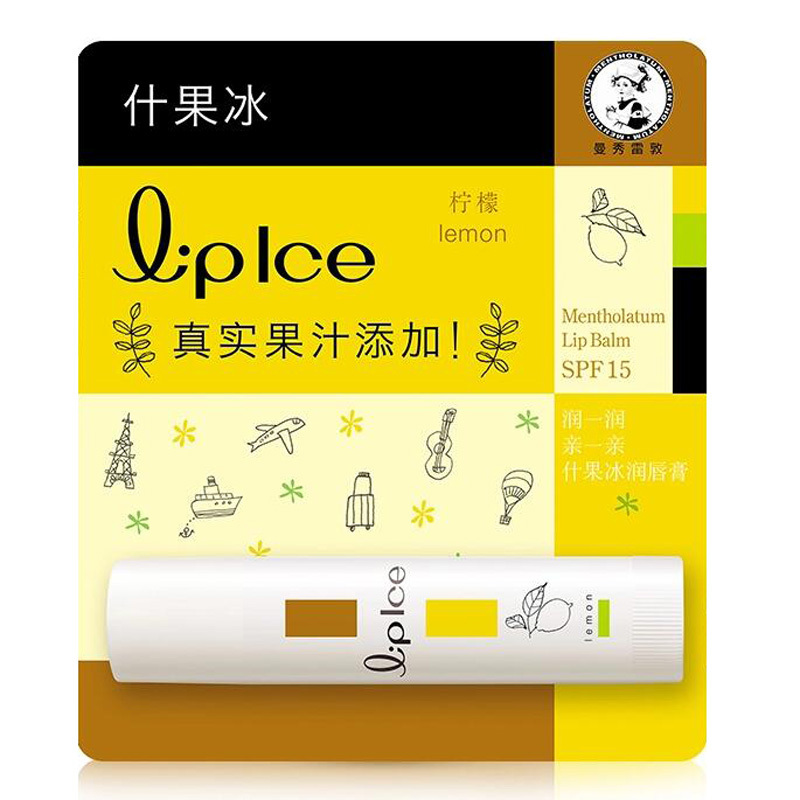 曼秀雷敦 什果冰润唇膏3.5g-柠檬
