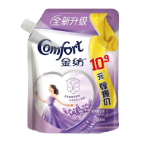 金纺衣物护理剂 柔顺剂 护衣 柔软 持久留香 890ml带嘴立袋装890ml怡神薰衣草+890ml淡雅樱花 金纺