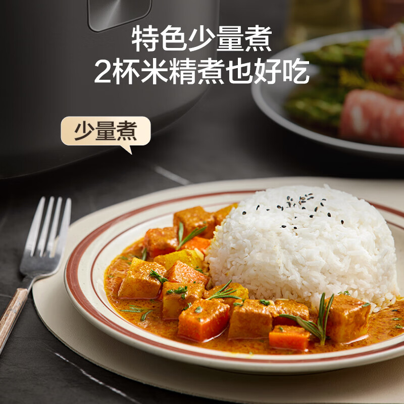 苏泊尔(SUPOR)电饭煲家用0涂层电饭锅3到4人无涂层4升316L不锈钢内胆新款SF40FC5781高清大图