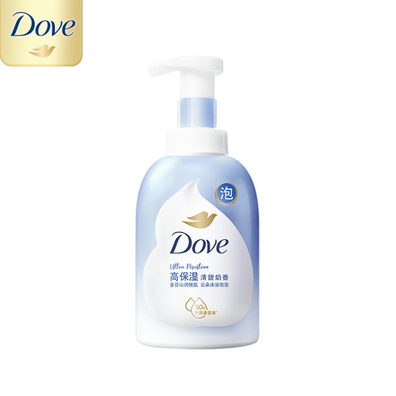 多芬(Dove)深层营润绵密沐浴泡泡 400ml*1瓶(单位:瓶)高清大图