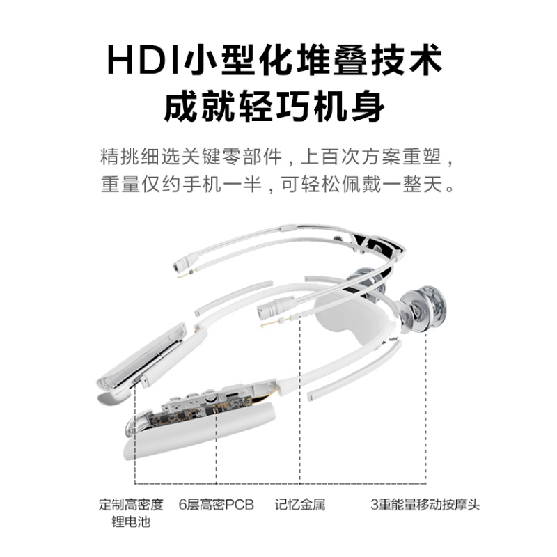 圣诞节礼物 SKG颈椎按摩仪T5挂脖式肩颈按摩仪肩背部按摩仪 双频脉冲迷你便携颈椎按摩器手机智控