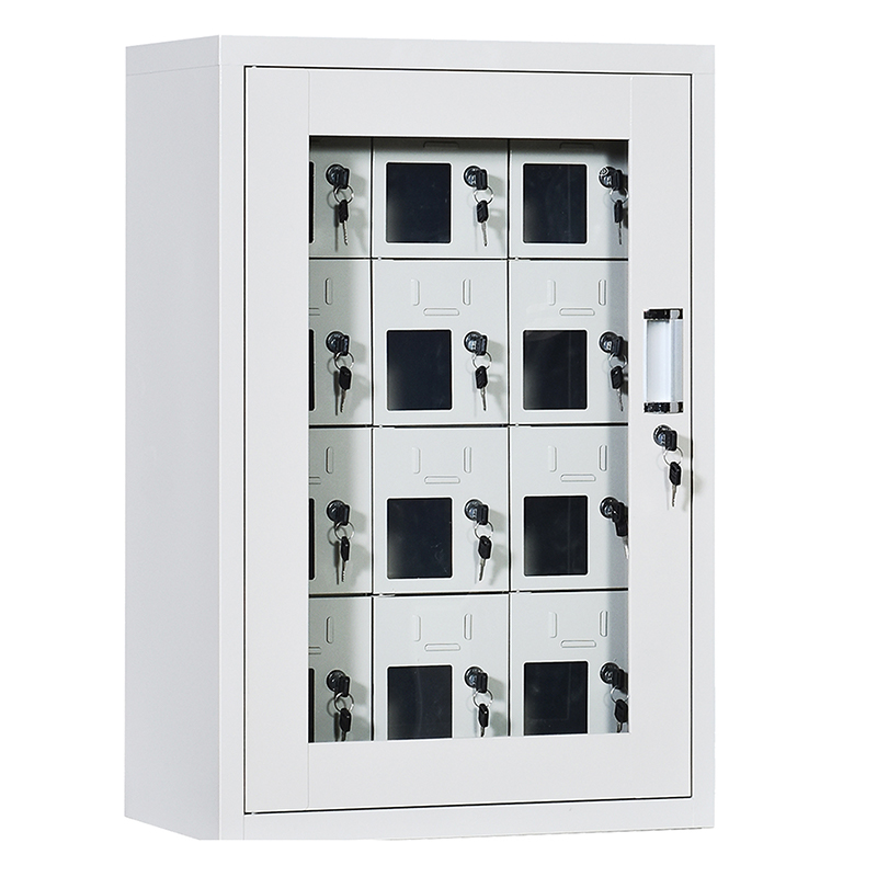 烁恒手机充电柜12门台高清大图