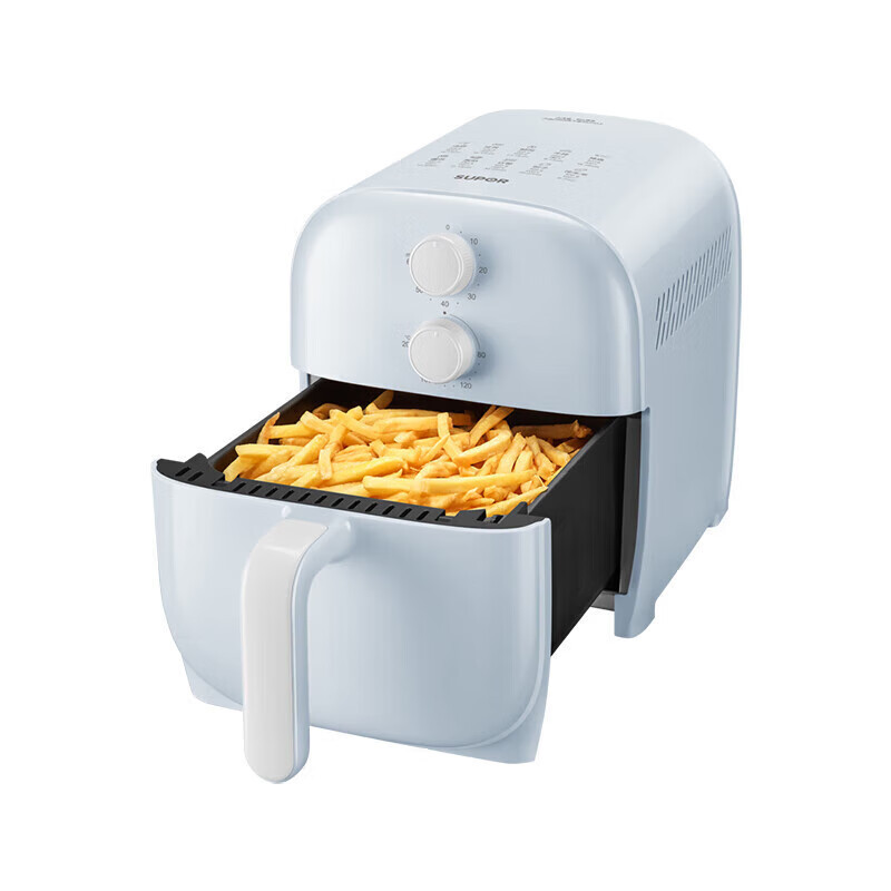 苏泊尔QC系列双旋钮控时控温轻松上手蒸汽嫩炸空气炸锅KJ50D67高清大图