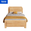 聚越唐（JUYUETANG）实木床单人床1200*2000*400/460张