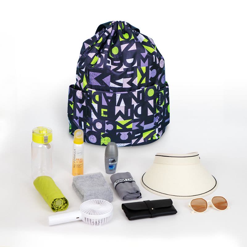 内野 玩美印花背包黑色印花 UC-B062图片