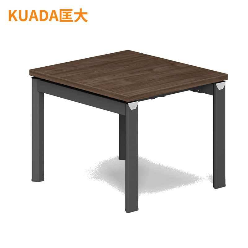 匡大 办公家具钢木方茶几沙发茶几600*600*480高清大图