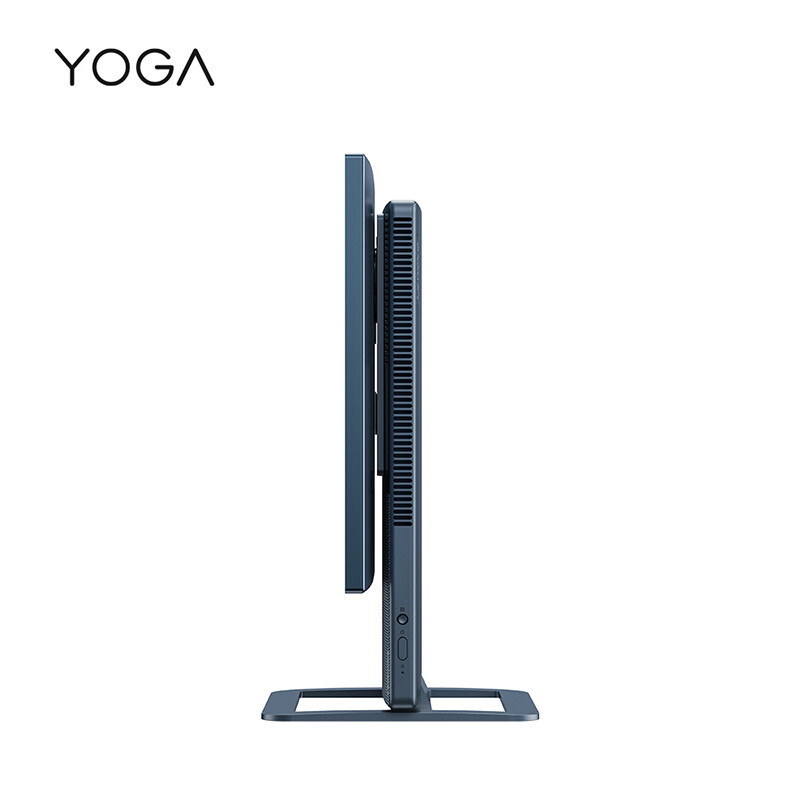 联想(Lenovo)YOGA 27 2022款 全新锐龙R7-6800H/16G/1T/集显/无线键鼠/Win11/青山绿 4K屏幕 致美一体机台式电脑台式机
