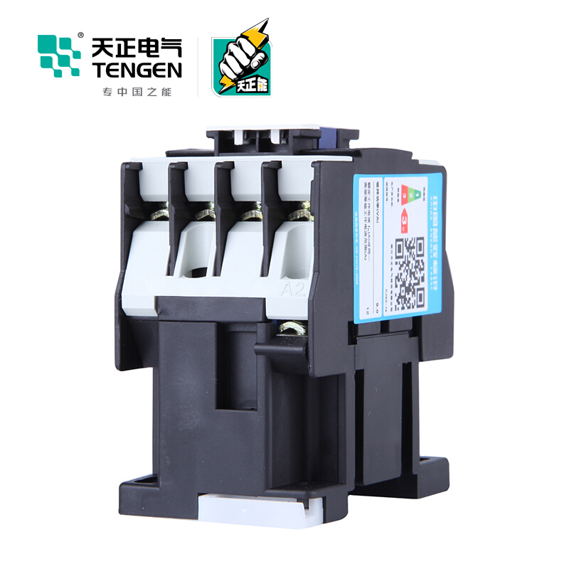 天正电气 CJX2-1210 36V 3NO 1NO 12A 50Hz 3P 02010070063 交流接触器