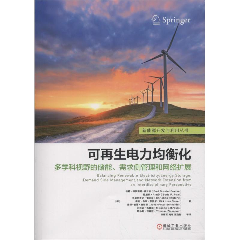 正版新书】可再生电力均衡化:多学科视野的储能.需求侧管理和网络