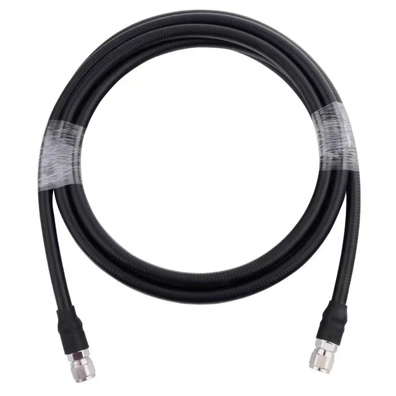 迅乘 TX30 连接线转换器 超柔线材 1/2 N头 13.5mm*3m 黑色 1根高清大图